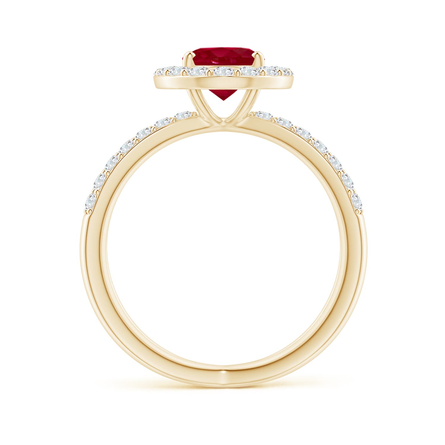 AA - Ruby / 2.22 CT / 14 KT Yellow Gold