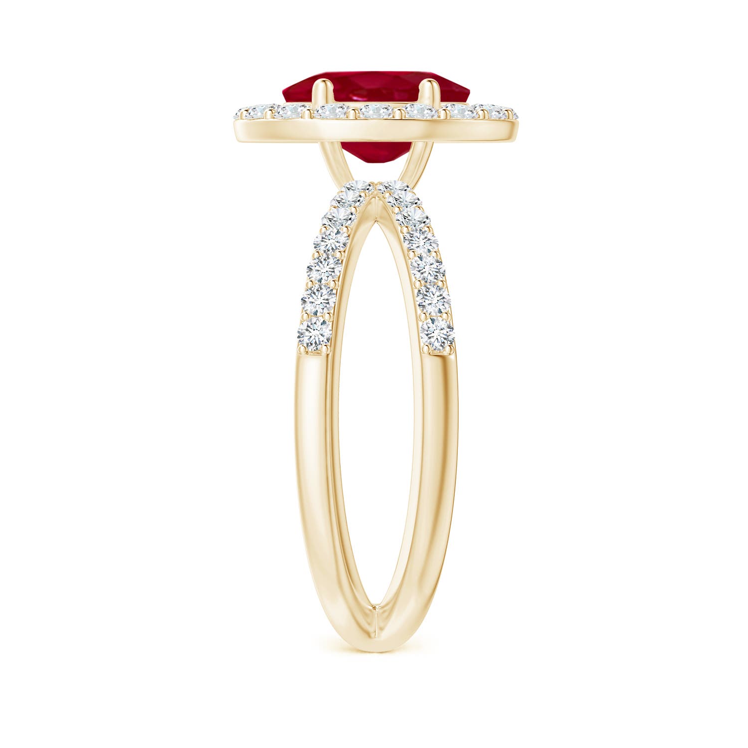 AA - Ruby / 2.22 CT / 14 KT Yellow Gold