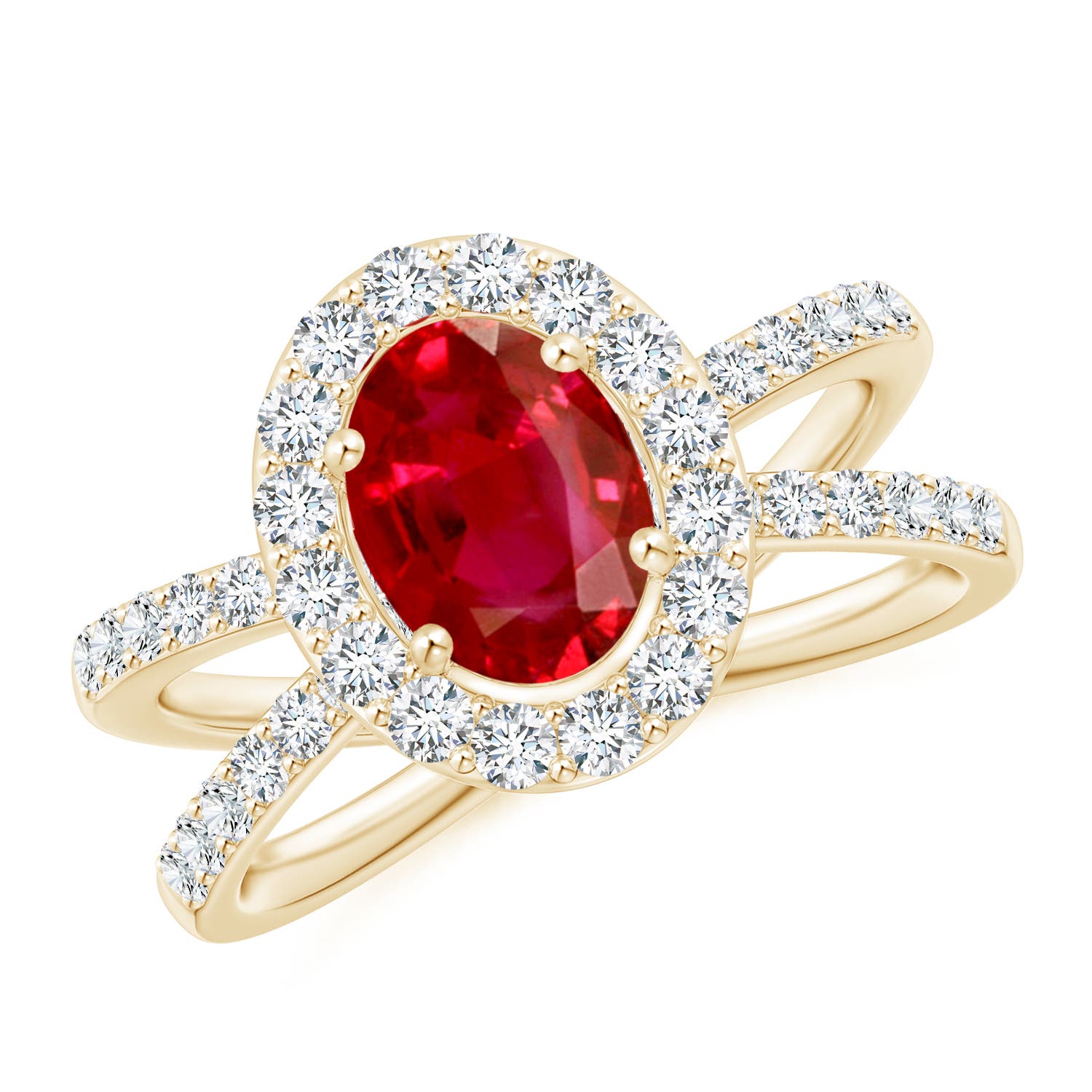 AAA - Ruby / 2.22 CT / 14 KT Yellow Gold