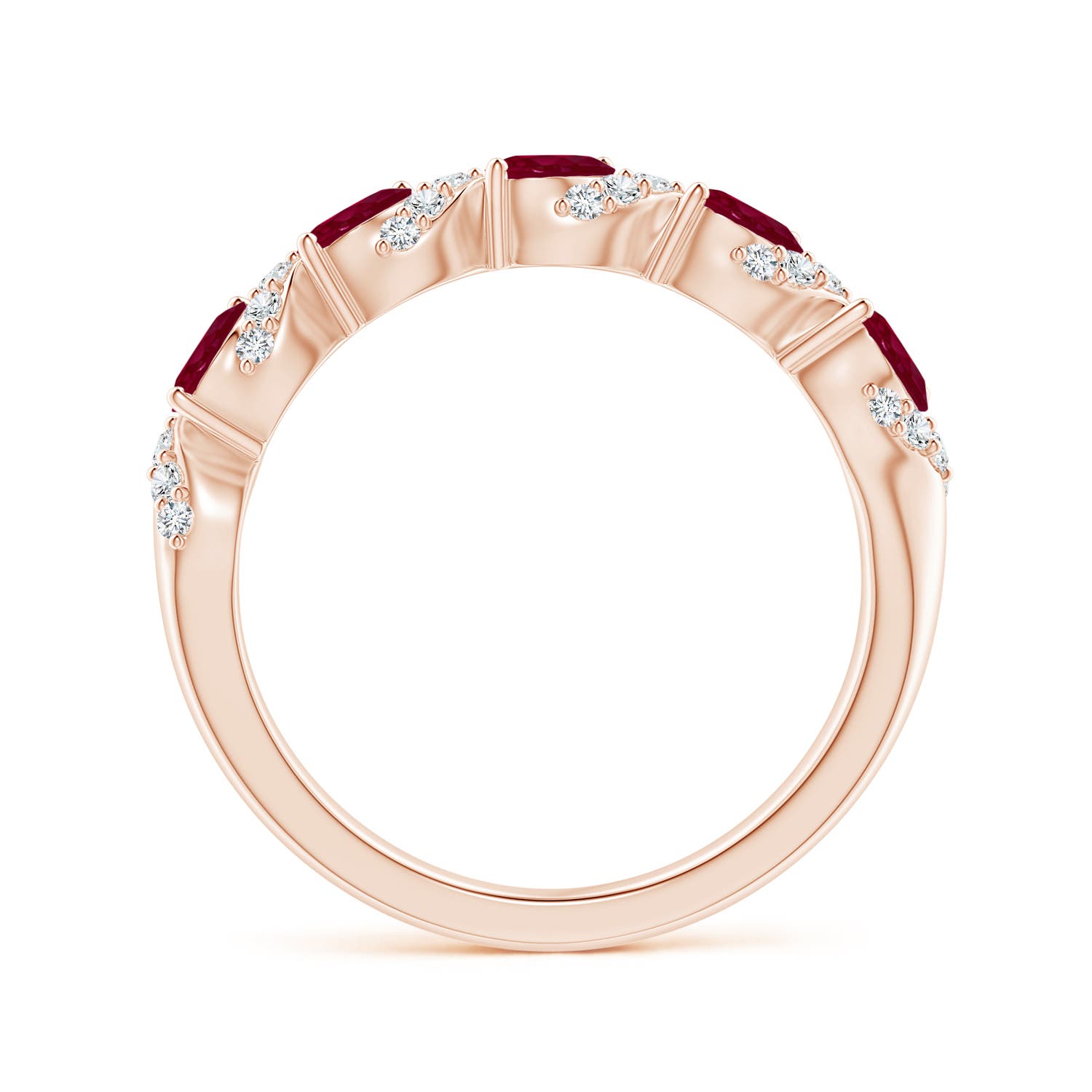 A - Ruby / 1.18 CT / 14 KT Rose Gold