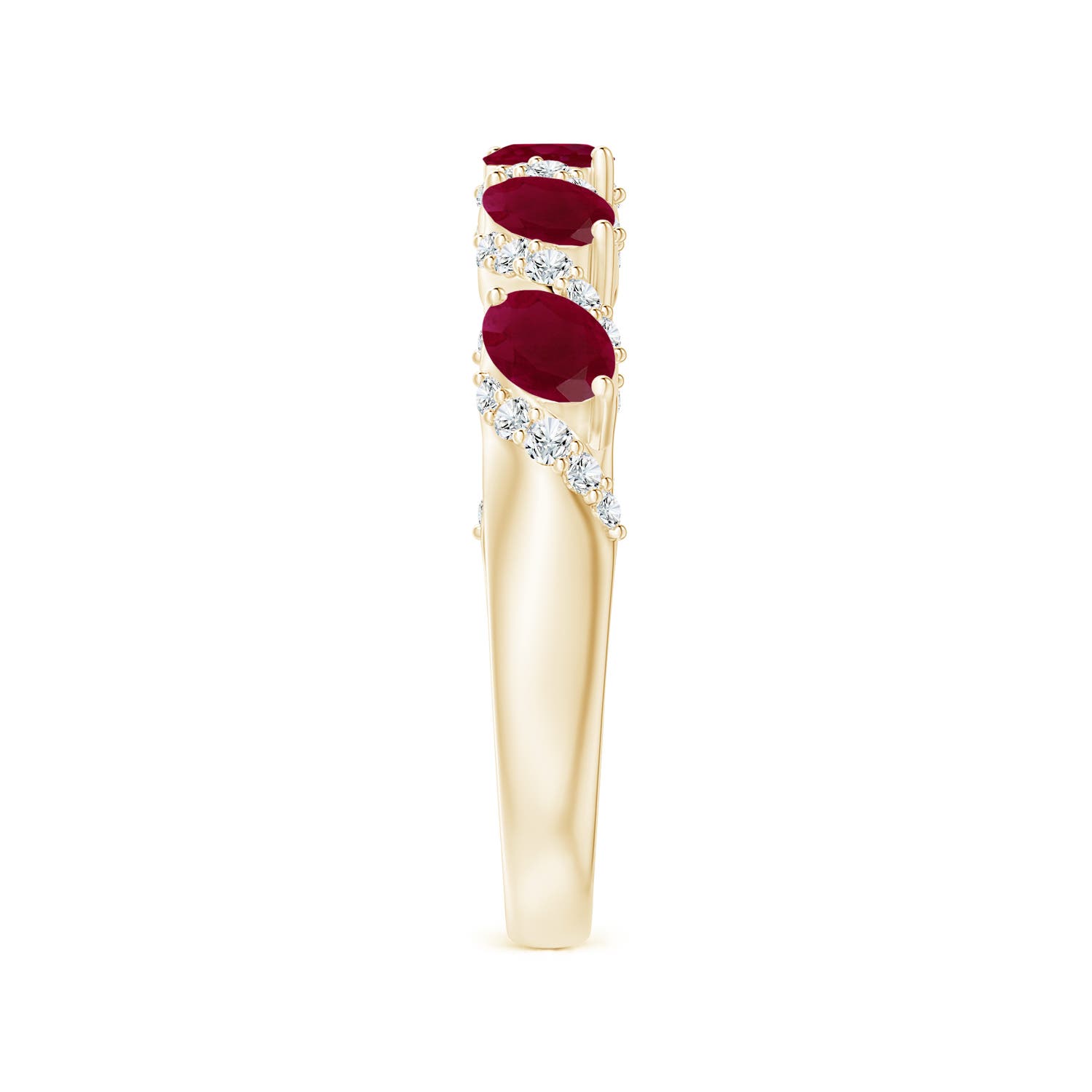 A - Ruby / 1.18 CT / 14 KT Yellow Gold