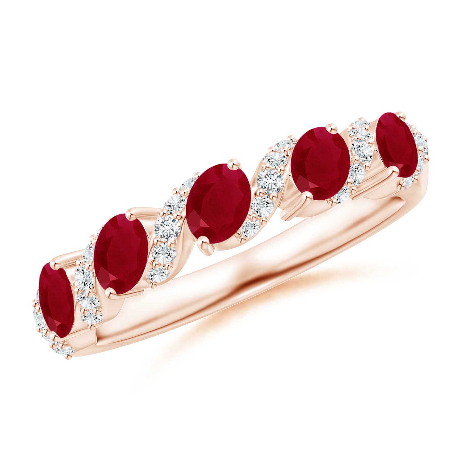 AA - Ruby / 1.18 CT / 14 KT Rose Gold