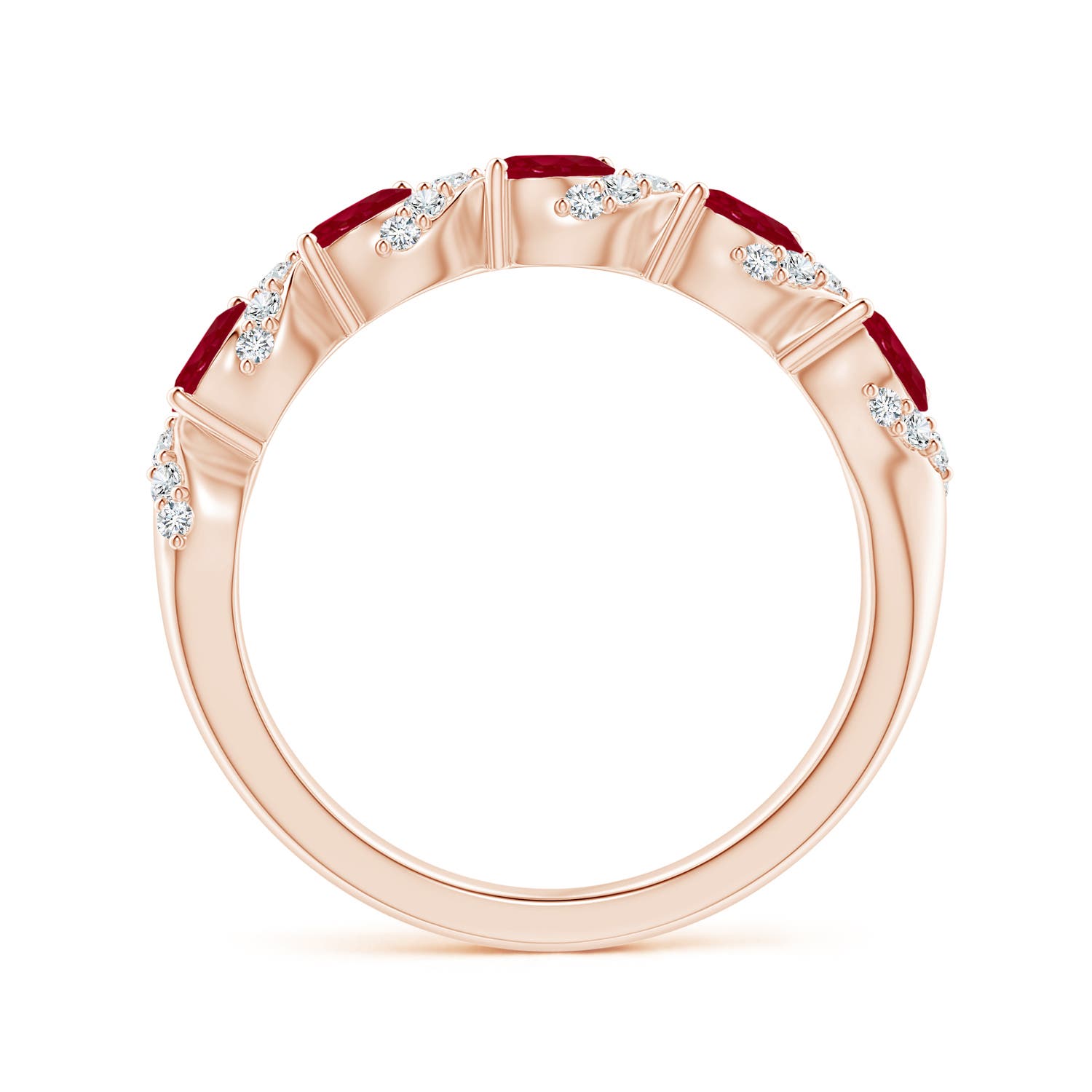 AA - Ruby / 1.18 CT / 14 KT Rose Gold