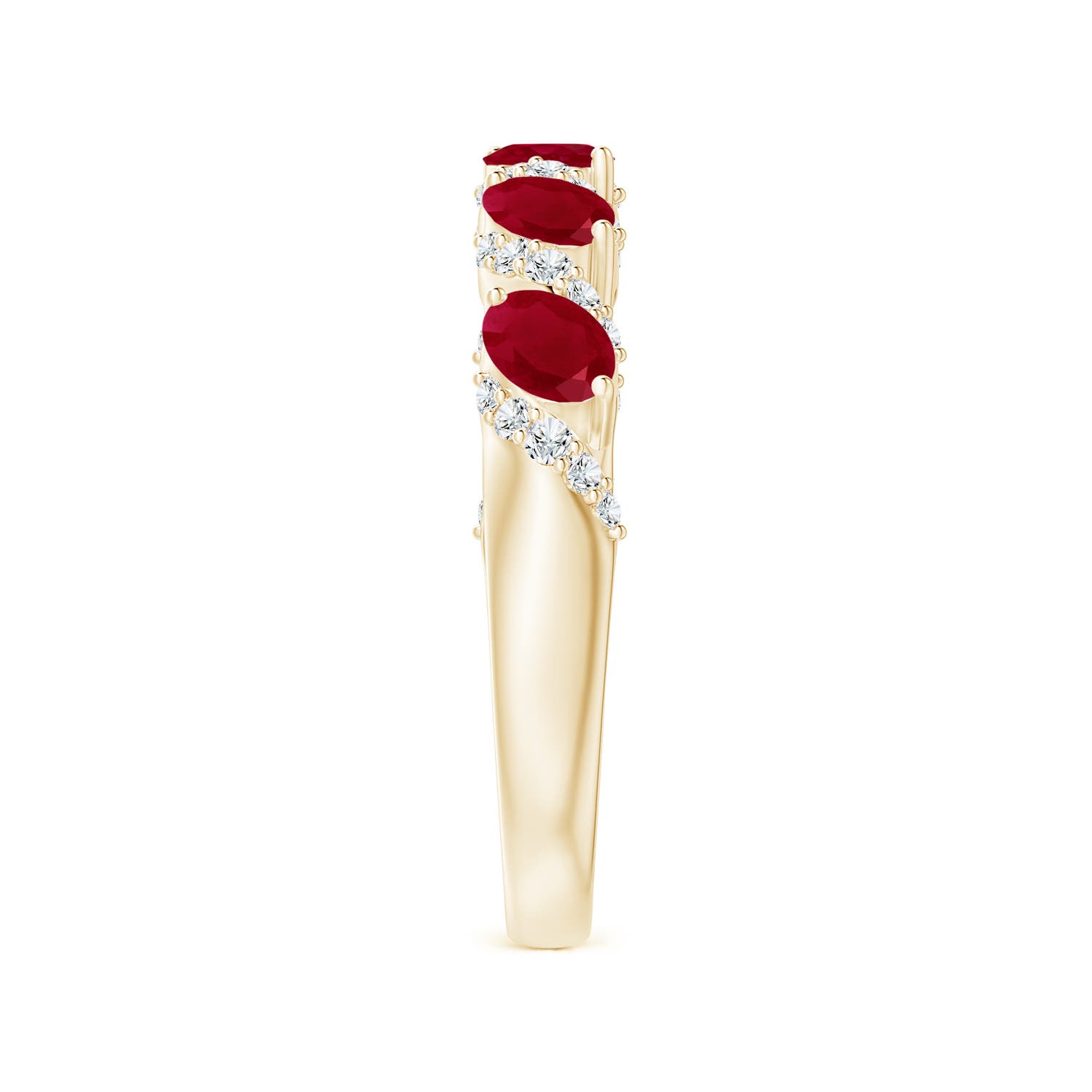 AA - Ruby / 1.18 CT / 14 KT Yellow Gold