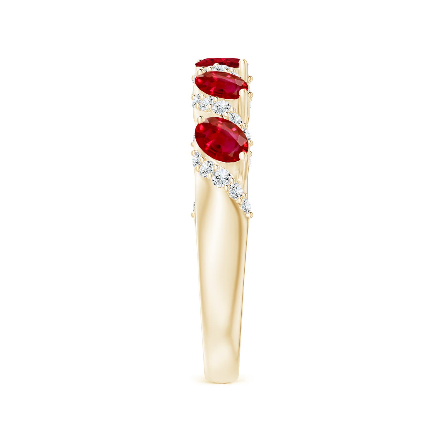 AAA - Ruby / 1.18 CT / 14 KT Yellow Gold