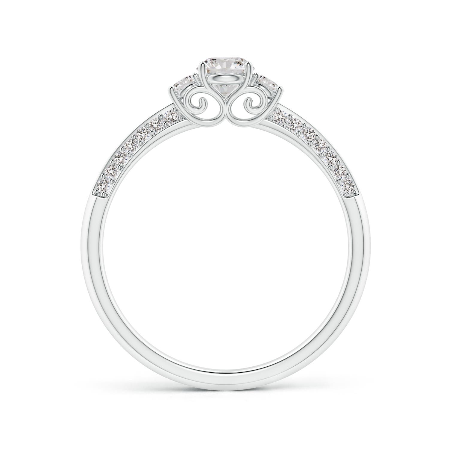 I-J, I1-I2 / 0.49 CT / 14 KT White Gold