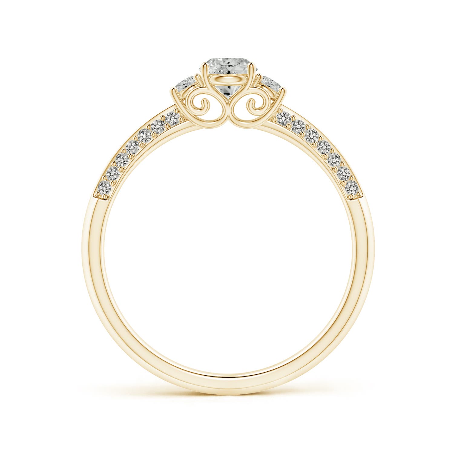 K, I3 / 0.49 CT / 14 KT Yellow Gold