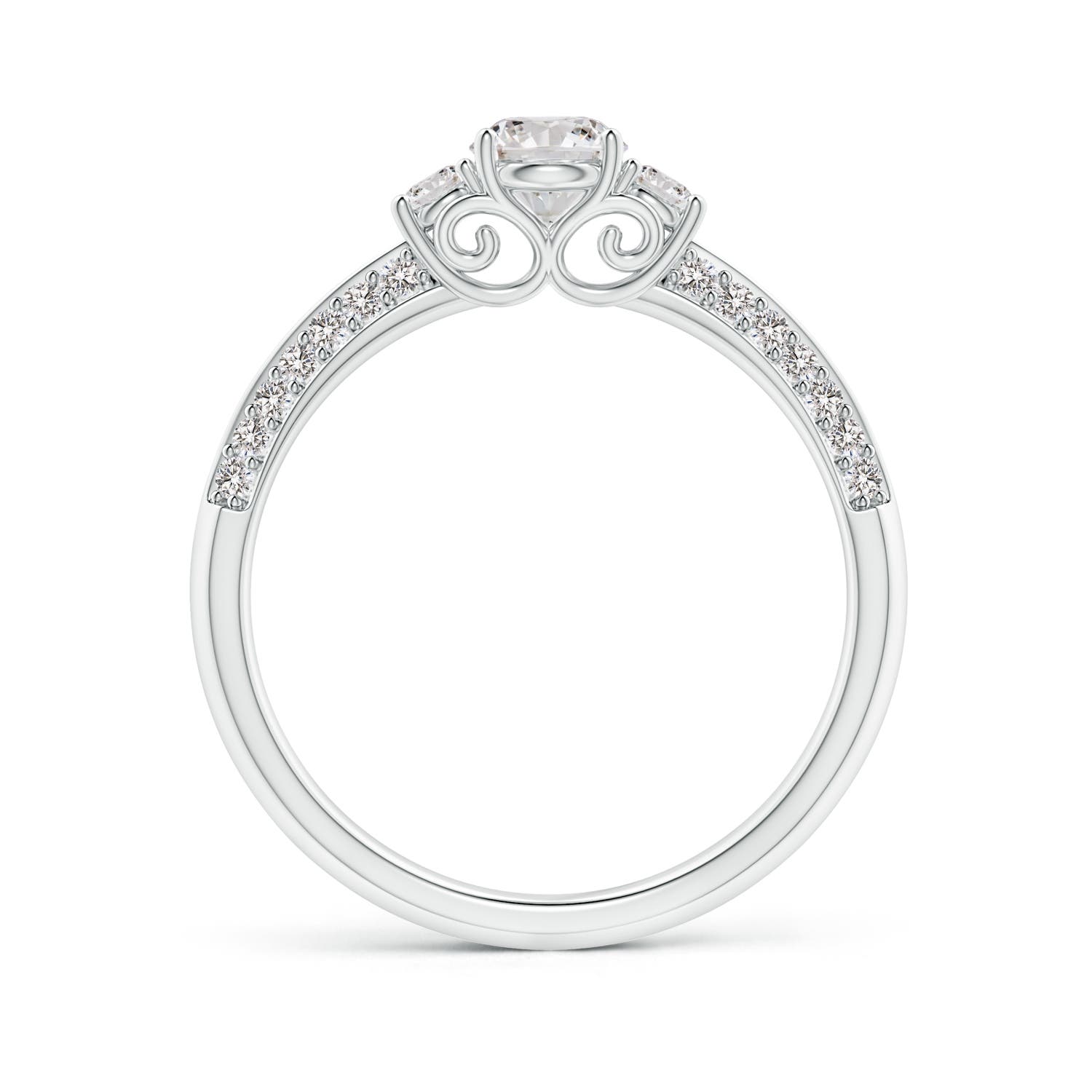 I-J, I1-I2 / 0.66 CT / 14 KT White Gold