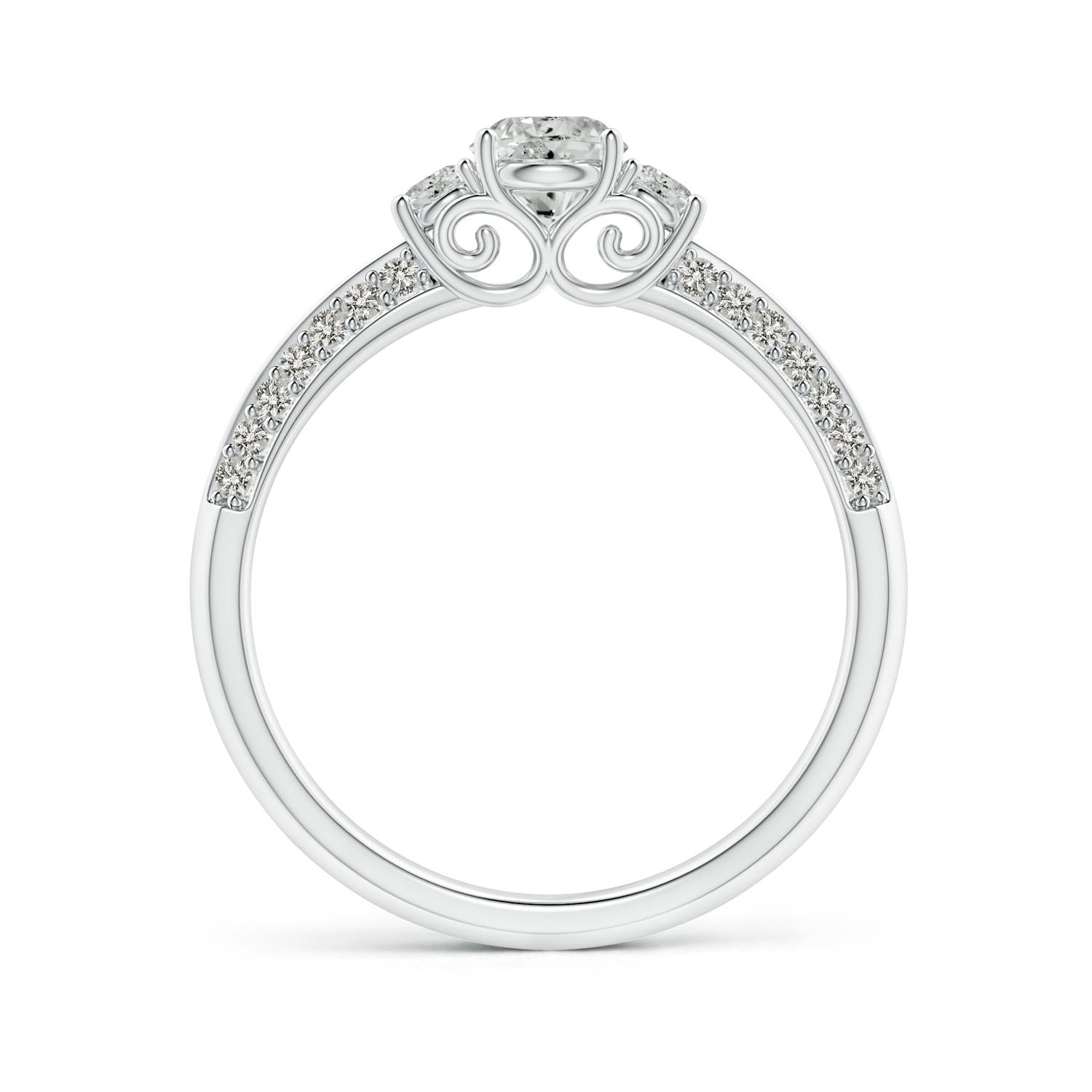 K, I3 / 0.66 CT / 14 KT White Gold