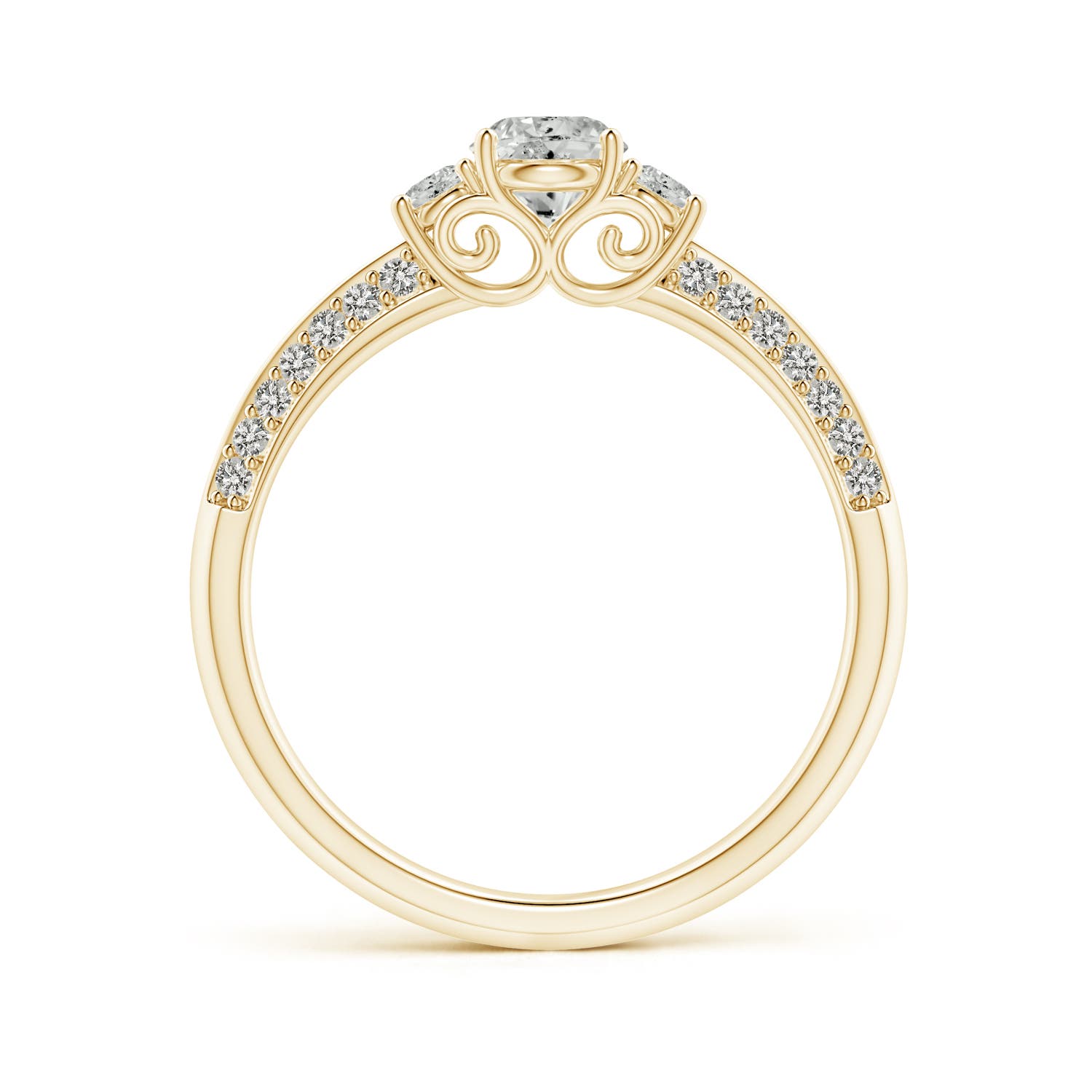 K, I3 / 0.66 CT / 14 KT Yellow Gold