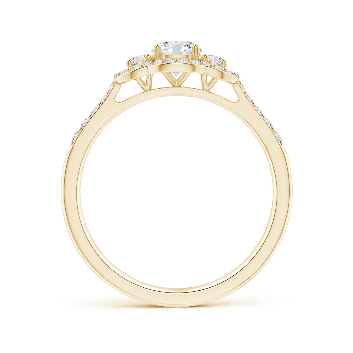 G, VS2 / 0.68 CT / 14 KT Yellow Gold