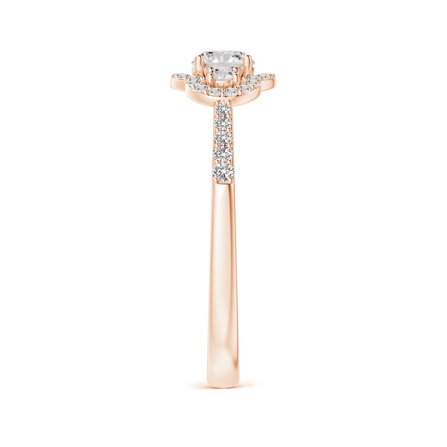 I-J, I1-I2 / 0.68 CT / 14 KT Rose Gold