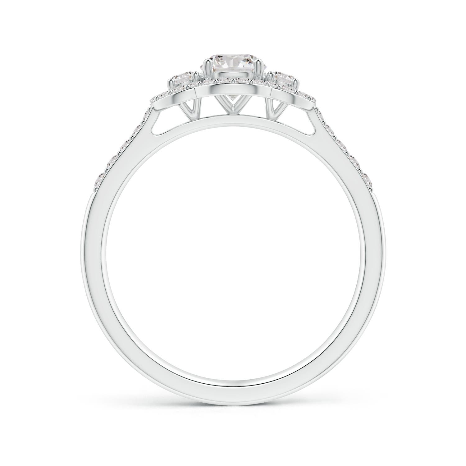 I-J, I1-I2 / 0.68 CT / 14 KT White Gold