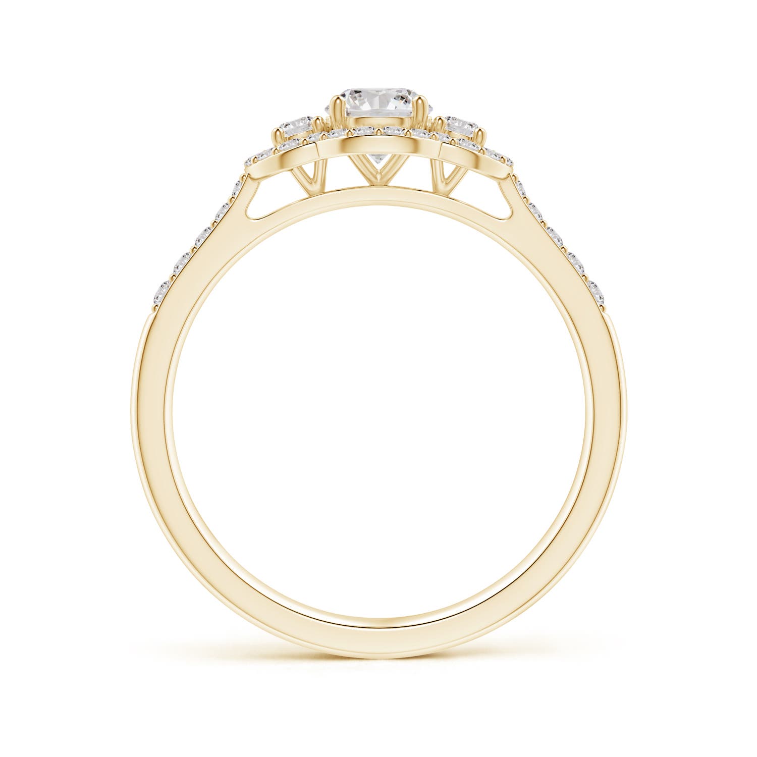 I-J, I1-I2 / 0.68 CT / 14 KT Yellow Gold