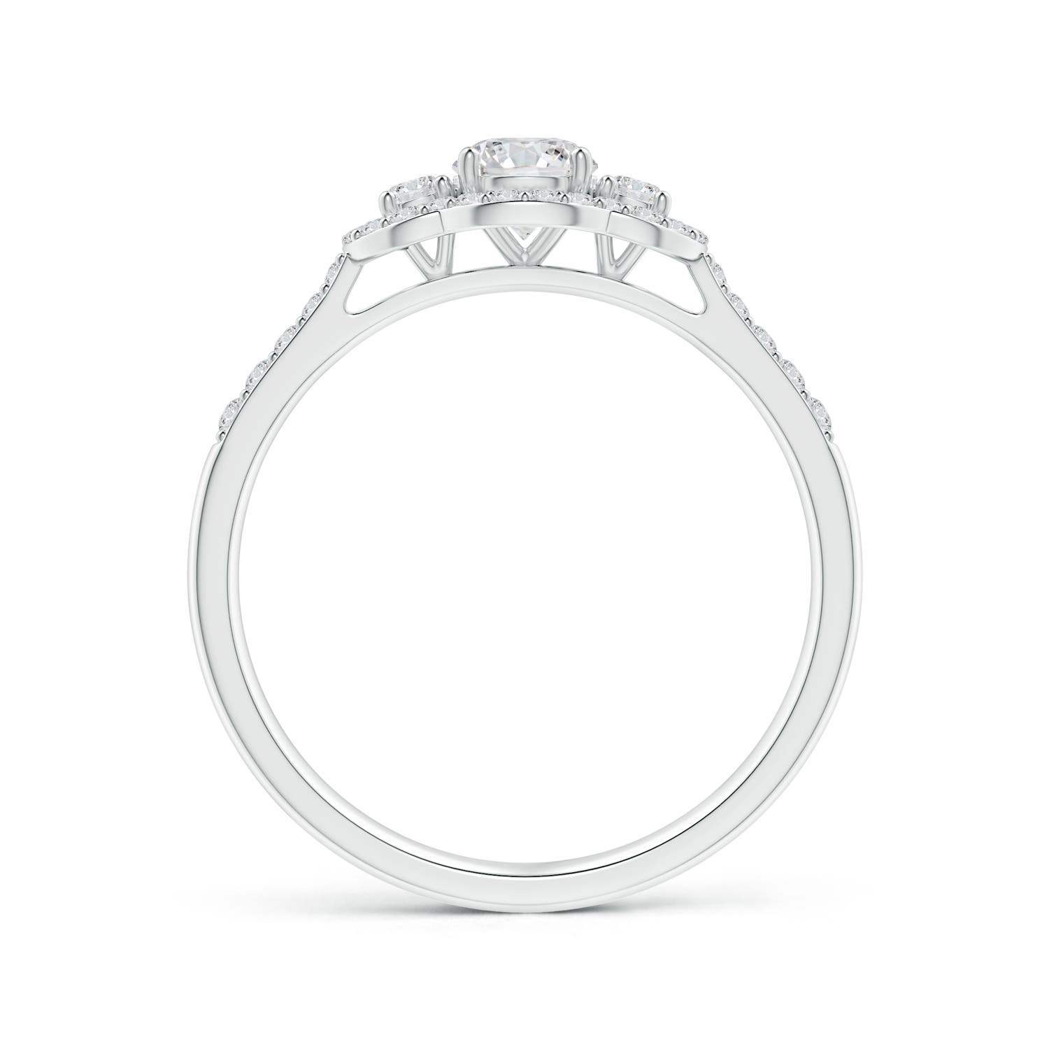 H, SI2 / 0.5 CT / 14 KT White Gold