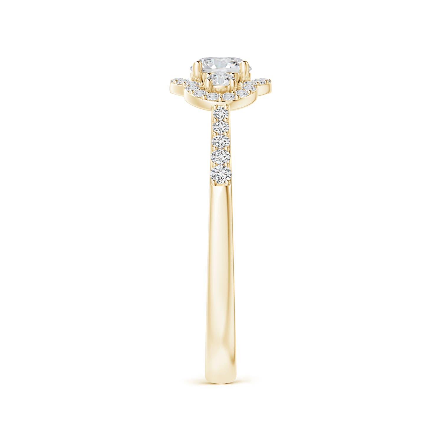 H, SI2 / 0.5 CT / 14 KT Yellow Gold