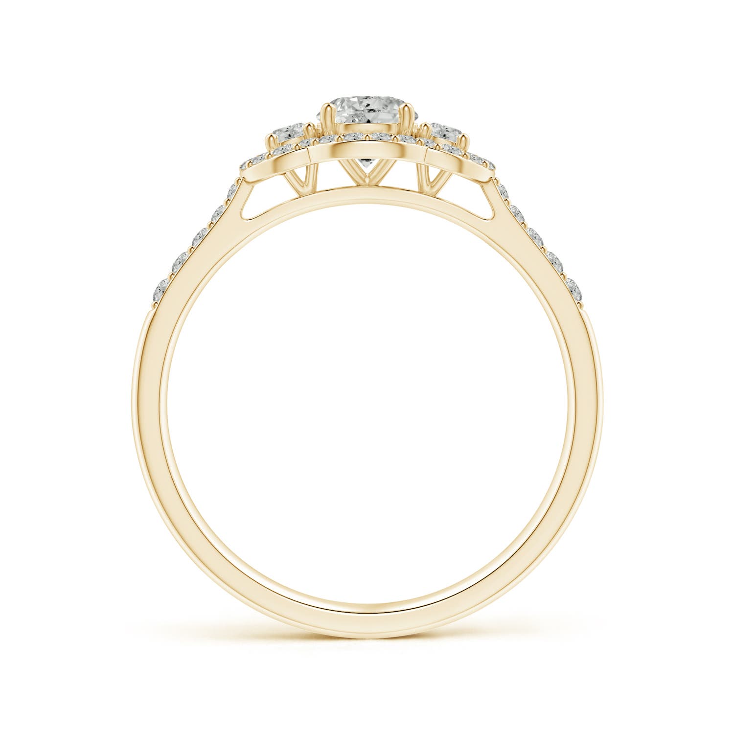 K, I3 / 0.5 CT / 14 KT Yellow Gold