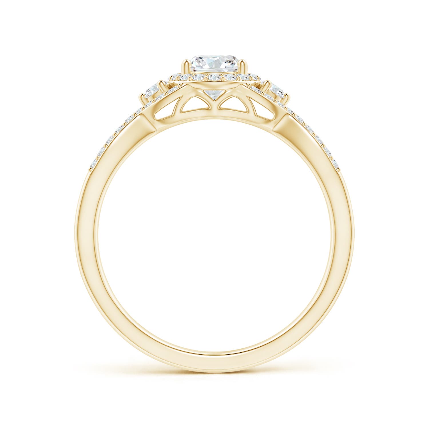 G, VS2 / 0.65 CT / 14 KT Yellow Gold