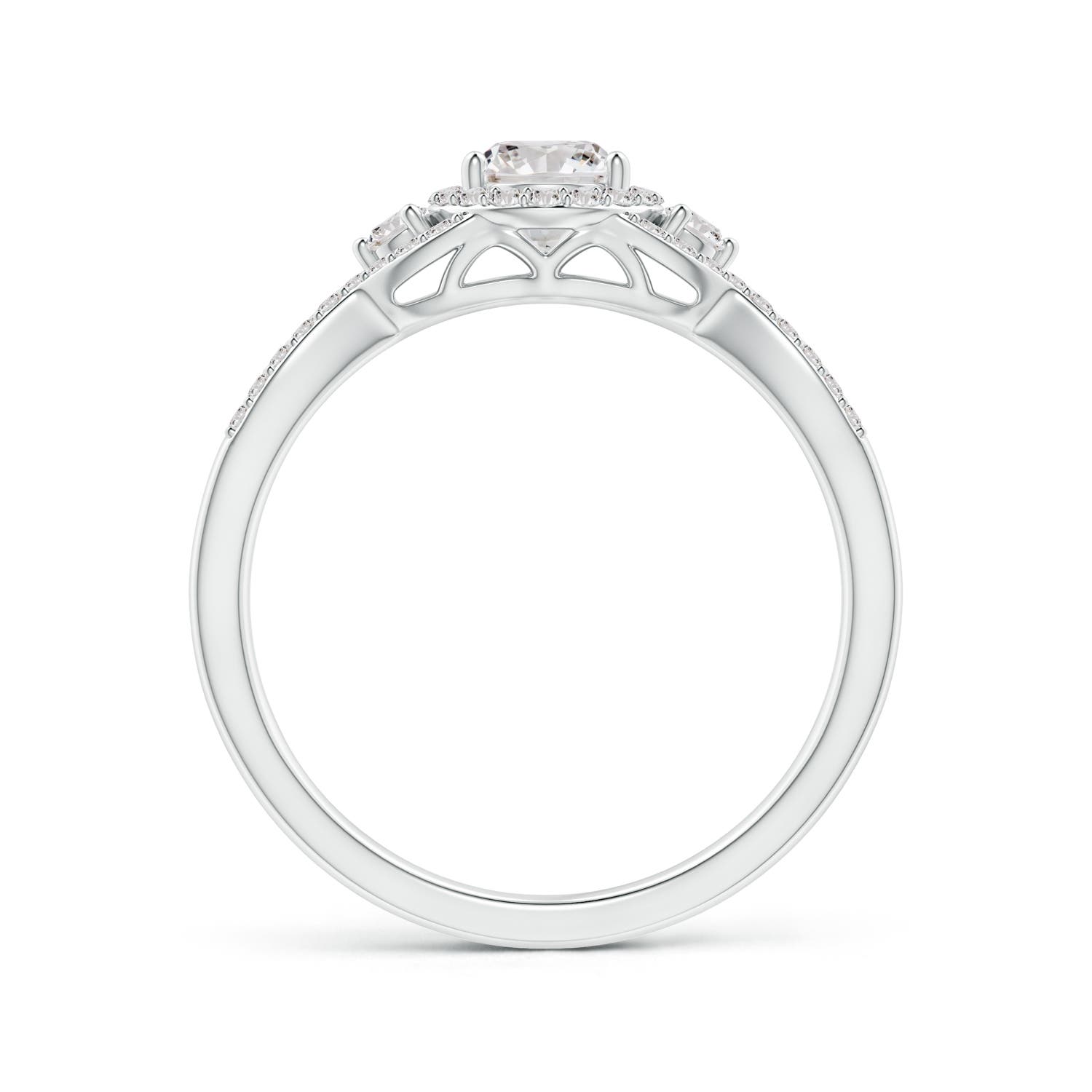 I-J, I1-I2 / 0.65 CT / 14 KT White Gold