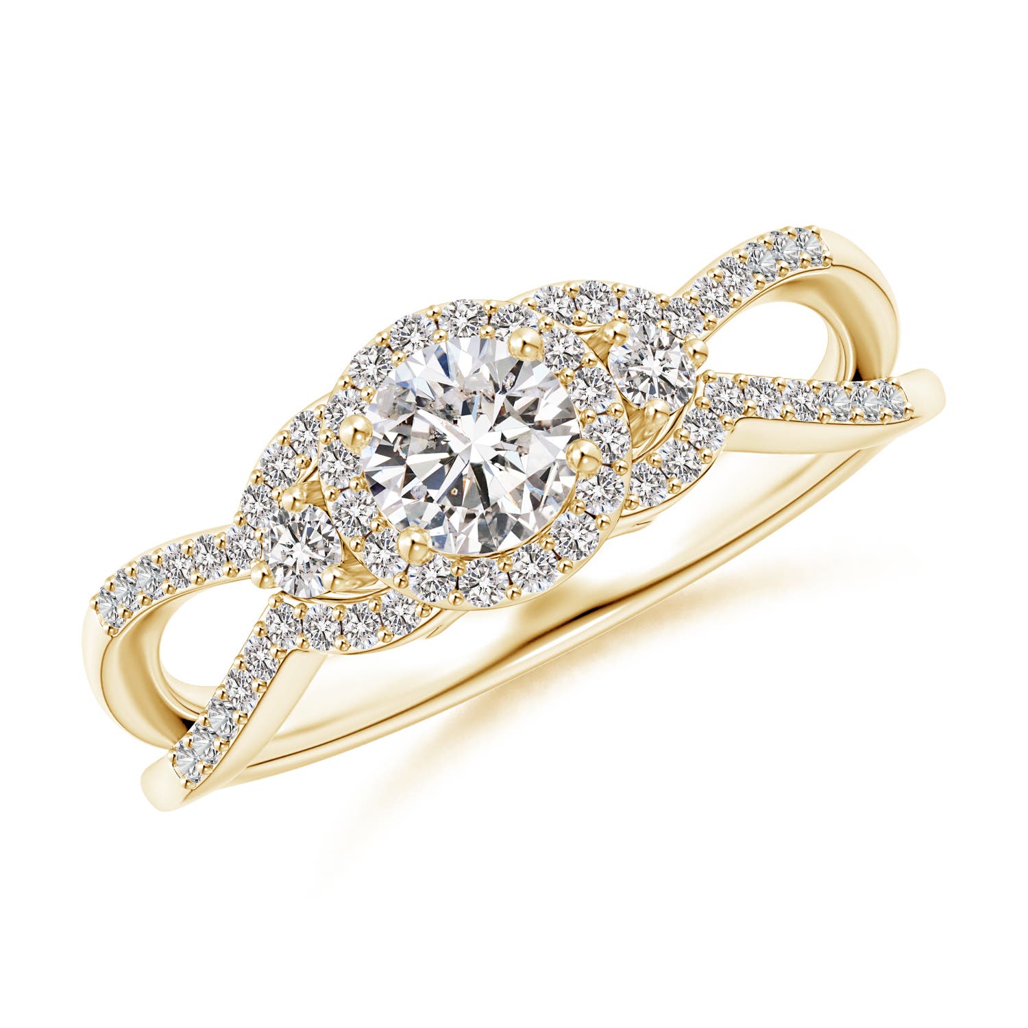 I-J, I1-I2 / 0.65 CT / 14 KT Yellow Gold