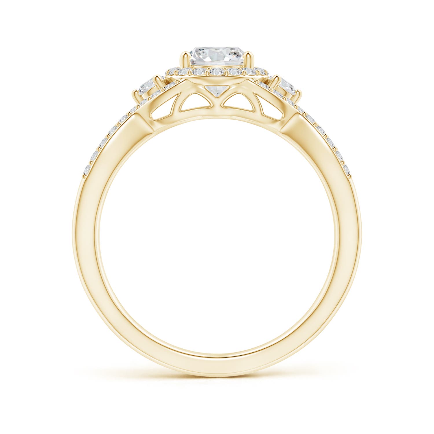 H, SI2 / 0.78 CT / 14 KT Yellow Gold