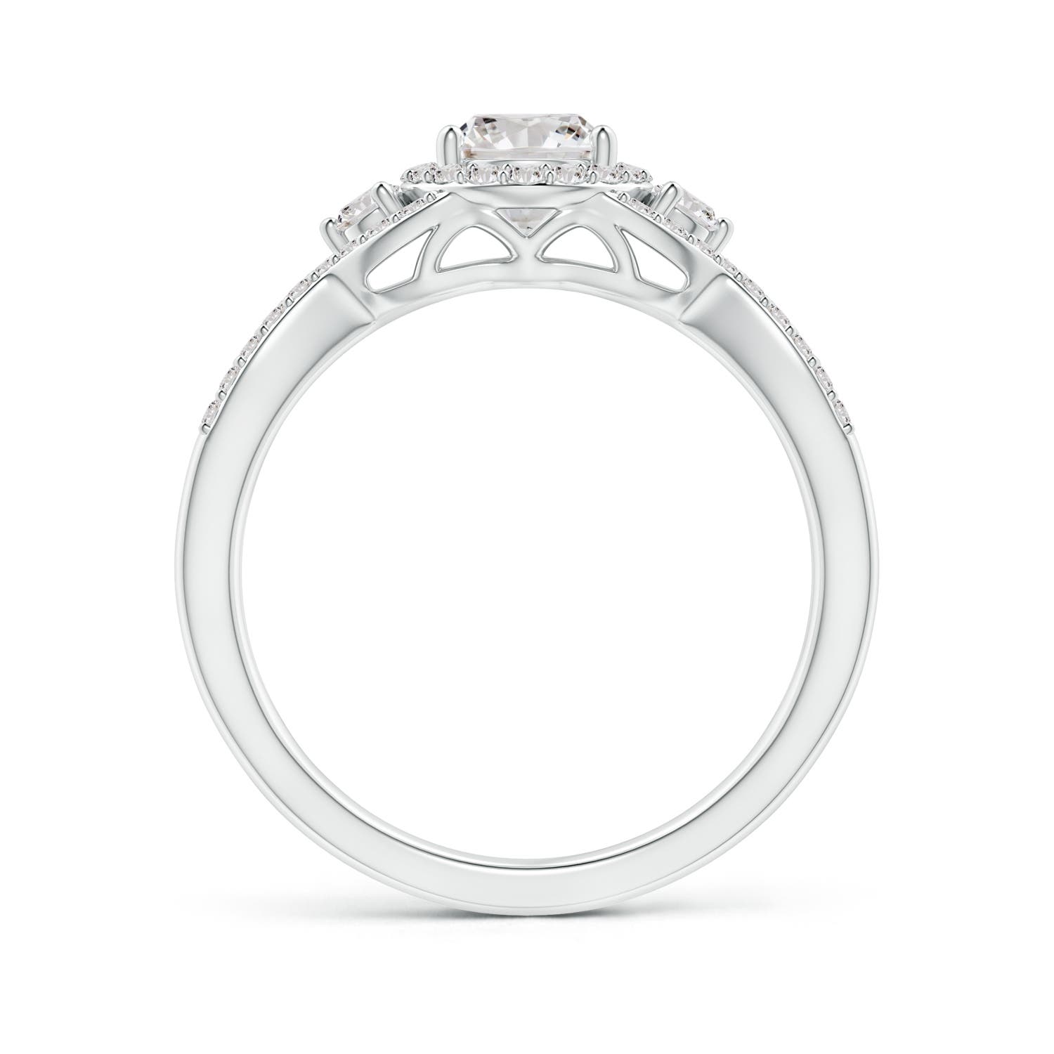 I-J, I1-I2 / 0.78 CT / 14 KT White Gold