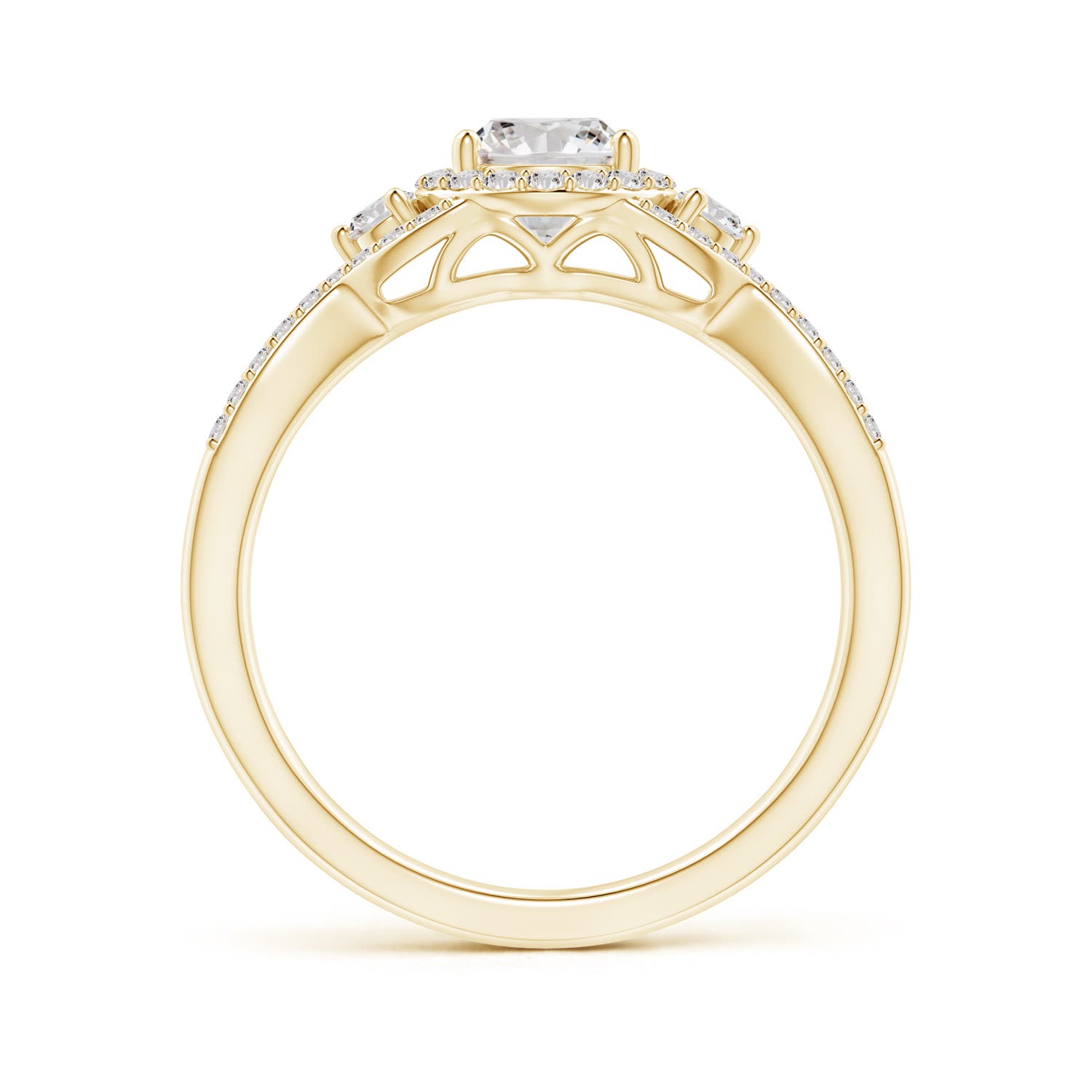 I-J, I1-I2 / 0.78 CT / 14 KT Yellow Gold