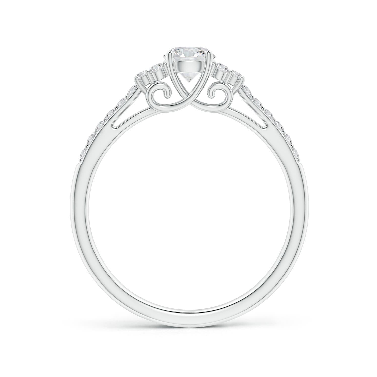 H, SI2 / 0.49 CT / 14 KT White Gold