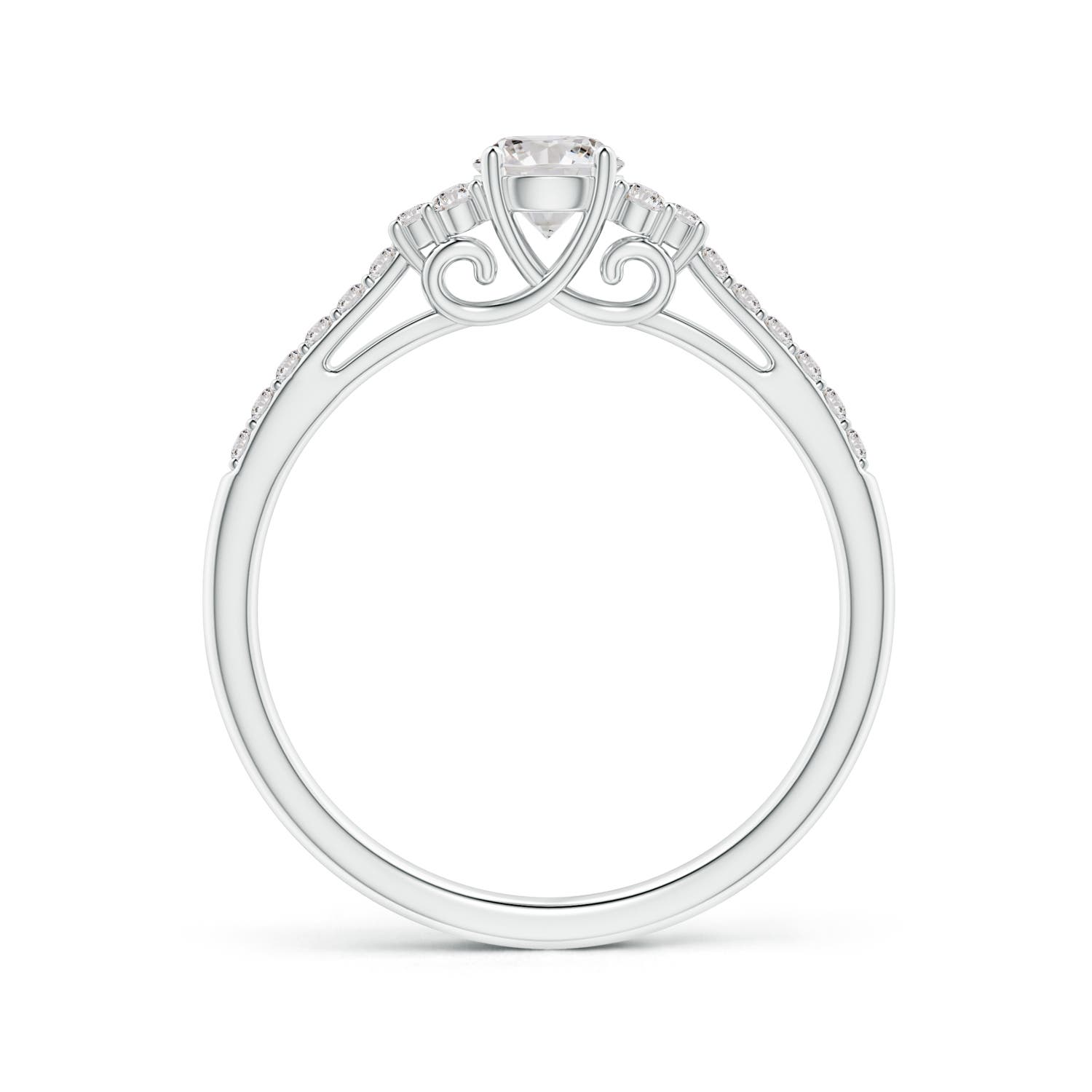 I-J, I1-I2 / 0.49 CT / 14 KT White Gold