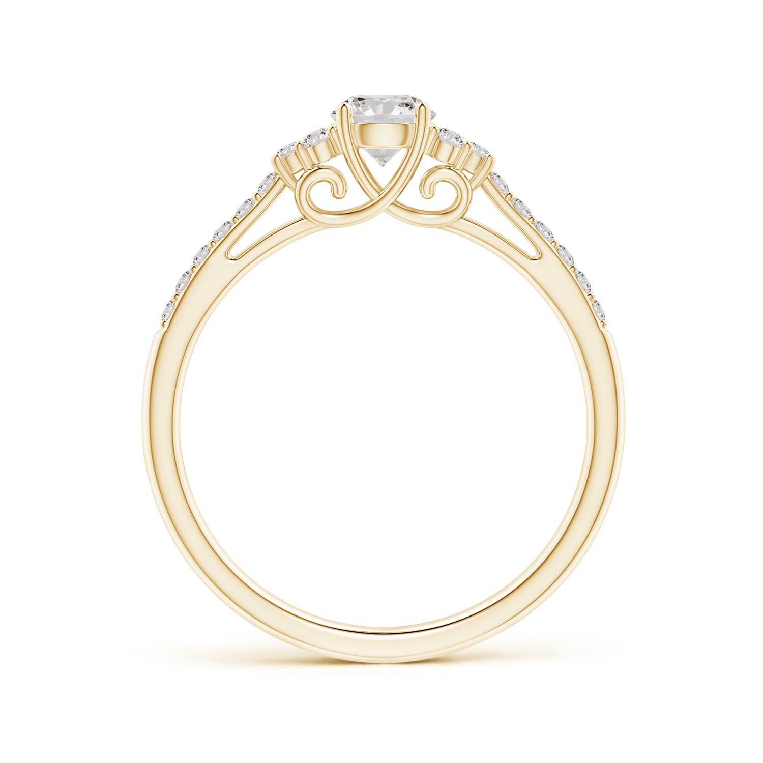 I-J, I1-I2 / 0.49 CT / 14 KT Yellow Gold