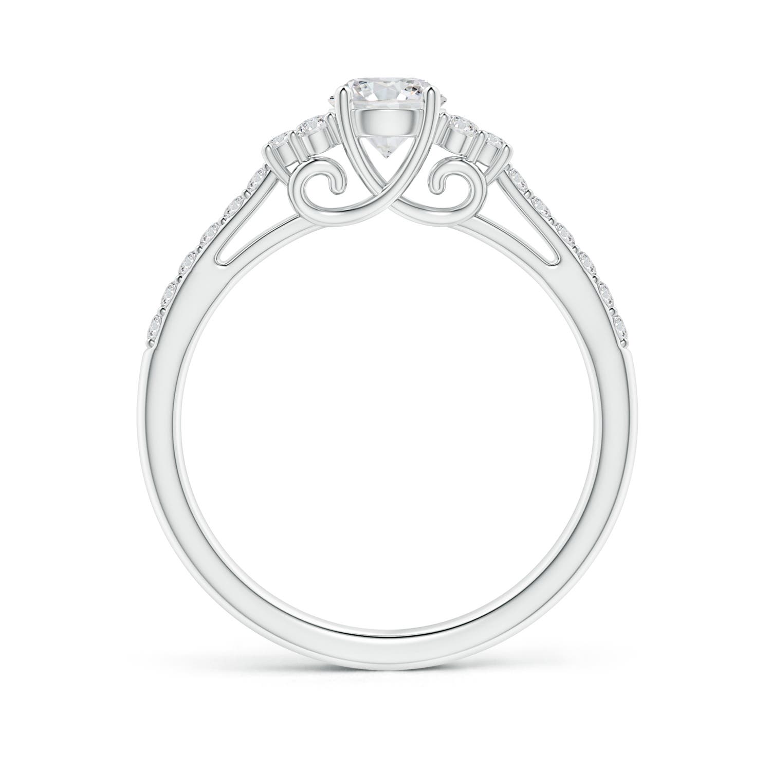 H, SI2 / 0.67 CT / 14 KT White Gold