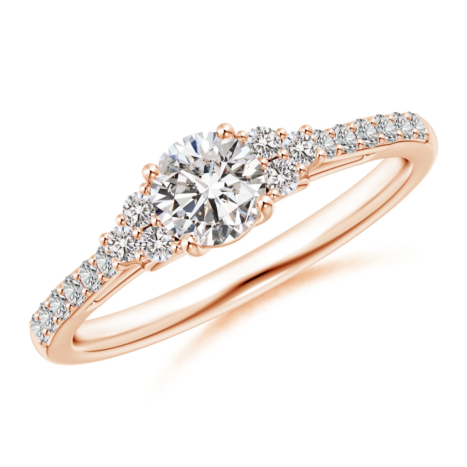 I-J, I1-I2 / 0.67 CT / 14 KT Rose Gold