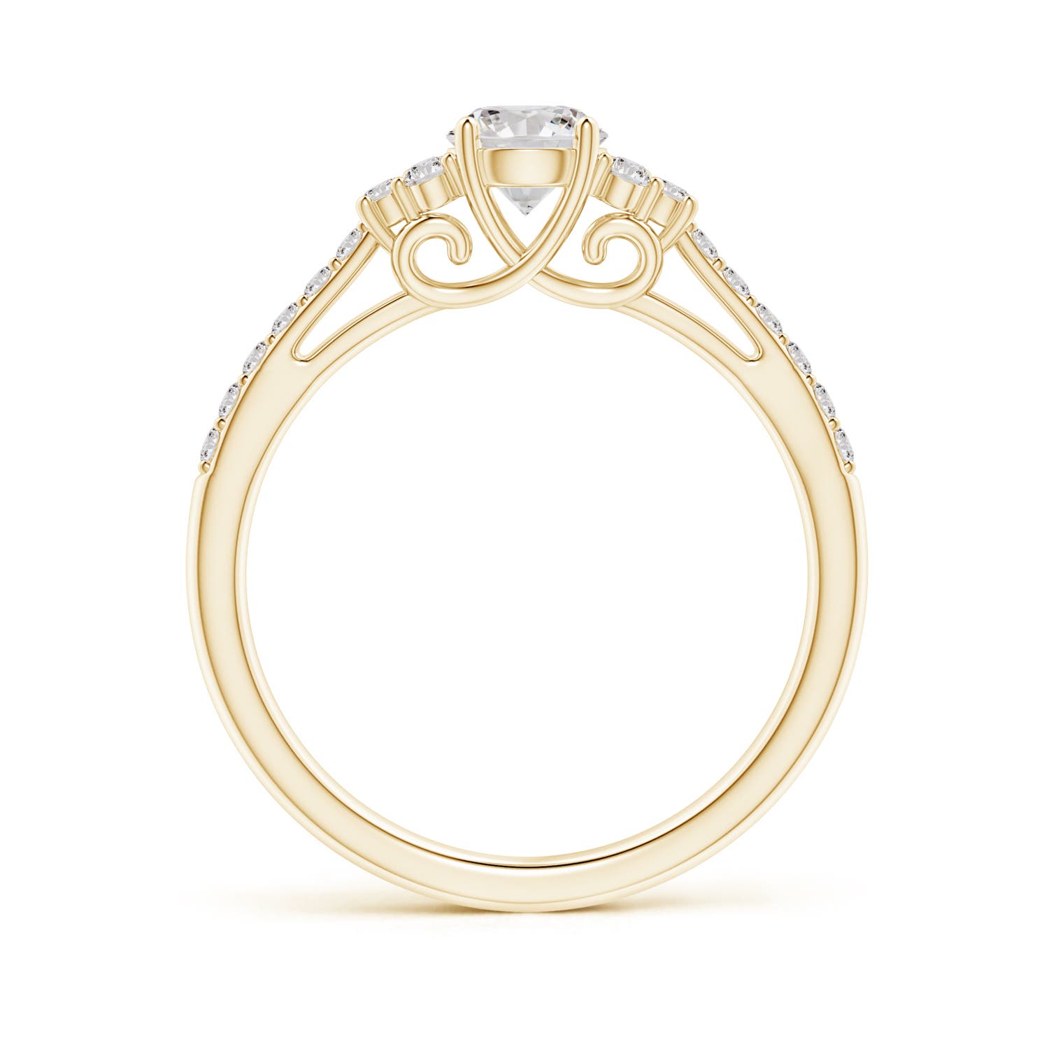 I-J, I1-I2 / 0.67 CT / 14 KT Yellow Gold