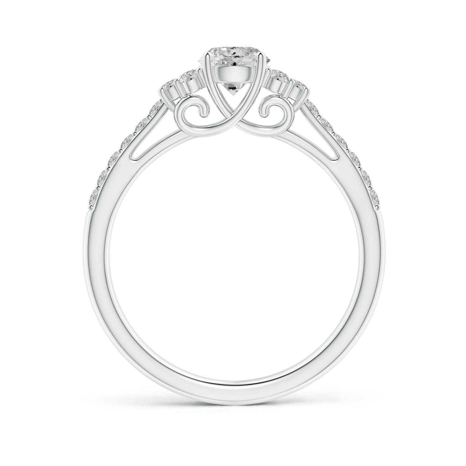 K, I3 / 0.67 CT / 14 KT White Gold