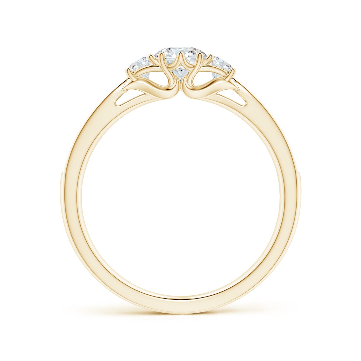 G, VS2 / 0.63 CT / 14 KT Yellow Gold