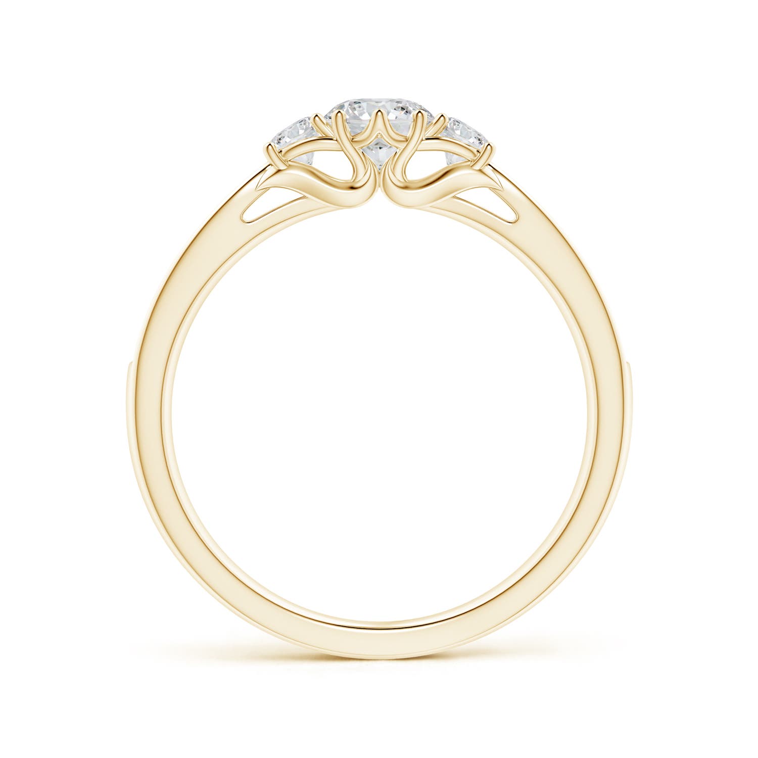 H, SI2 / 0.63 CT / 14 KT Yellow Gold