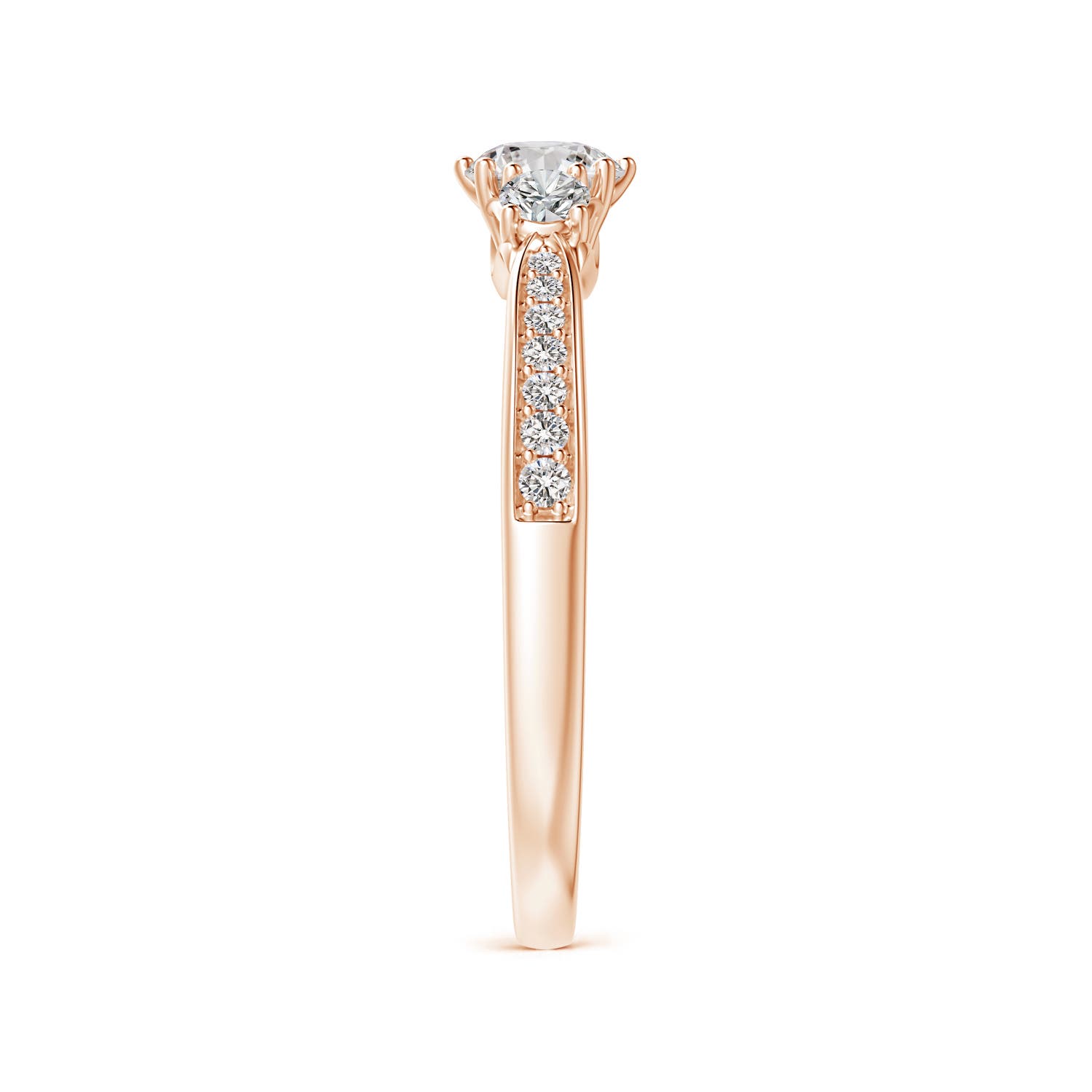 I-J, I1-I2 / 0.63 CT / 14 KT Rose Gold