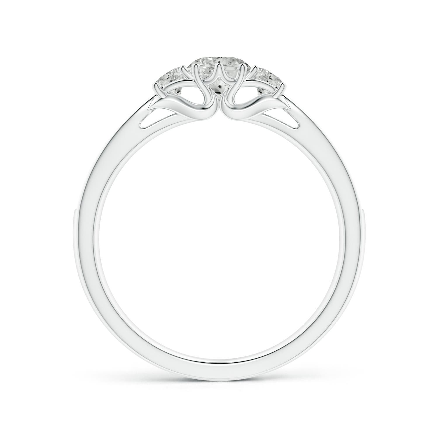 K, I3 / 0.63 CT / 14 KT White Gold