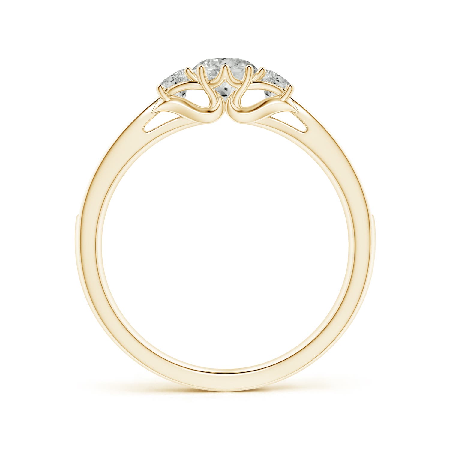 K, I3 / 0.63 CT / 14 KT Yellow Gold