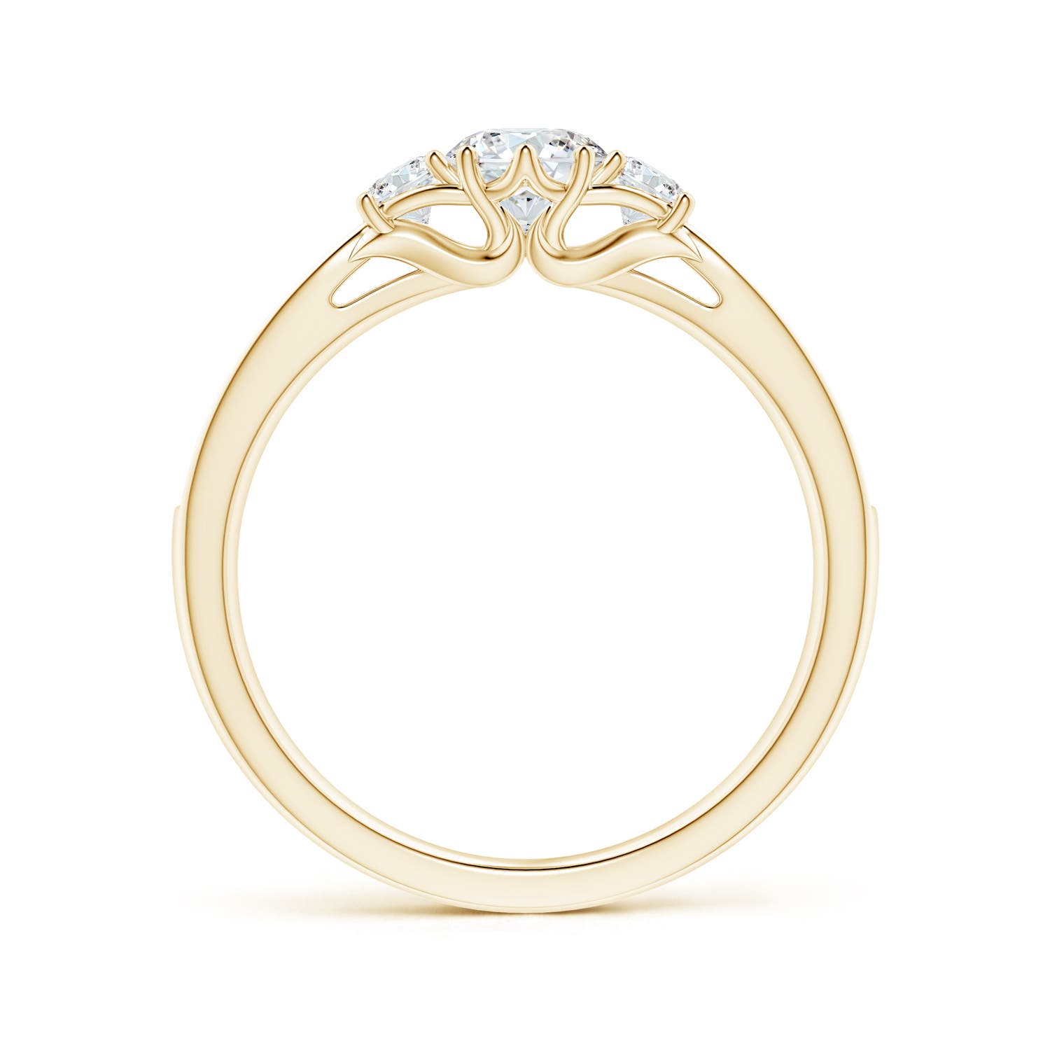 G, VS2 / 0.73 CT / 14 KT Yellow Gold