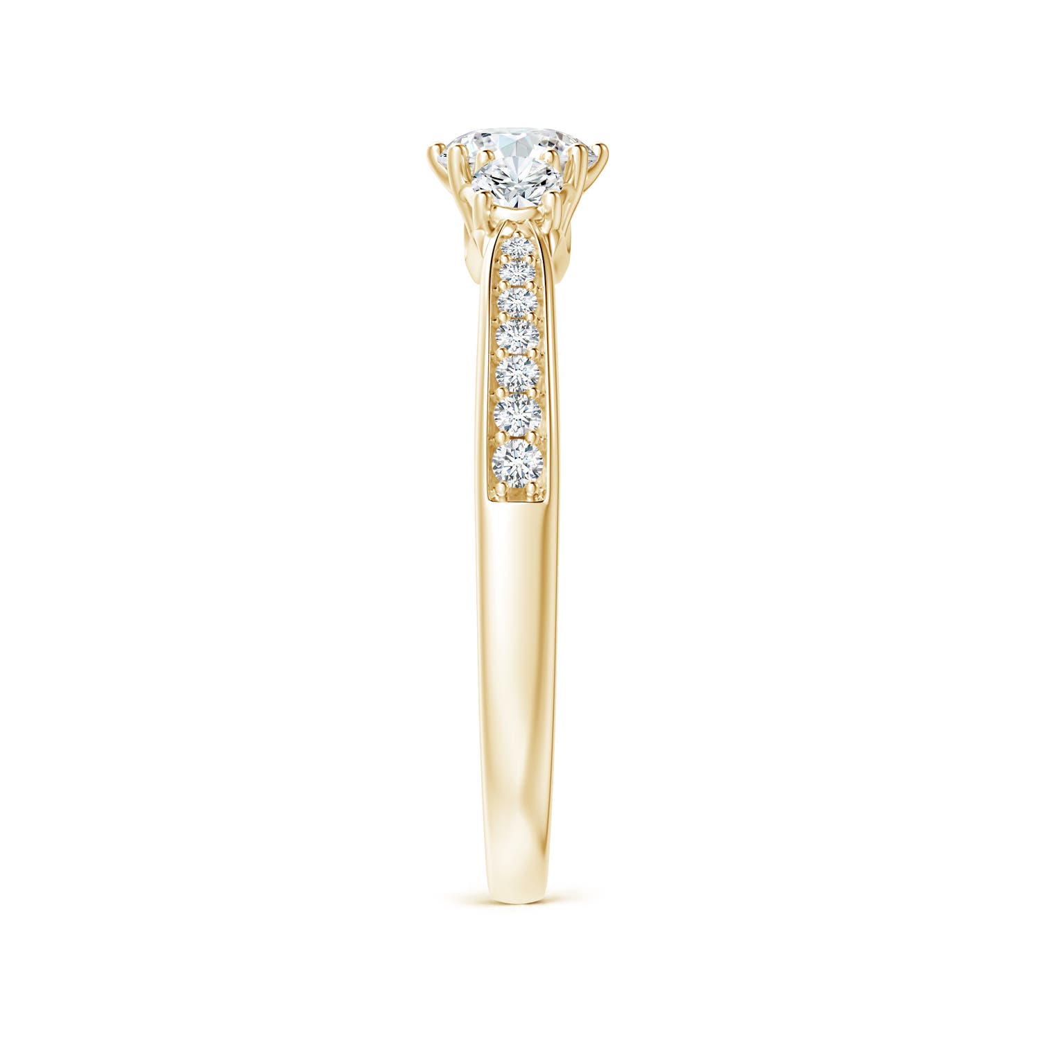 G, VS2 / 0.73 CT / 14 KT Yellow Gold