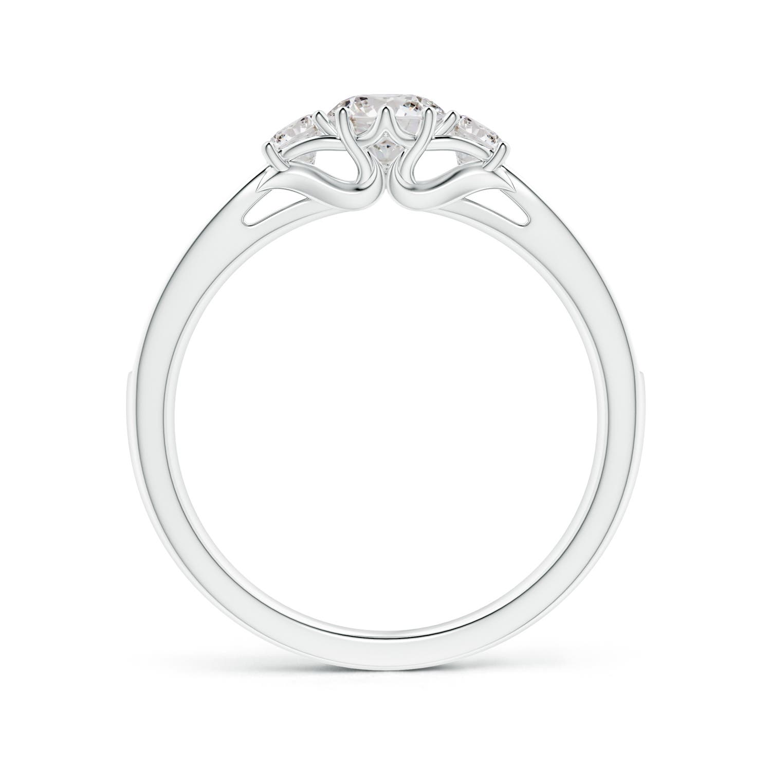 I-J, I1-I2 / 0.73 CT / 14 KT White Gold