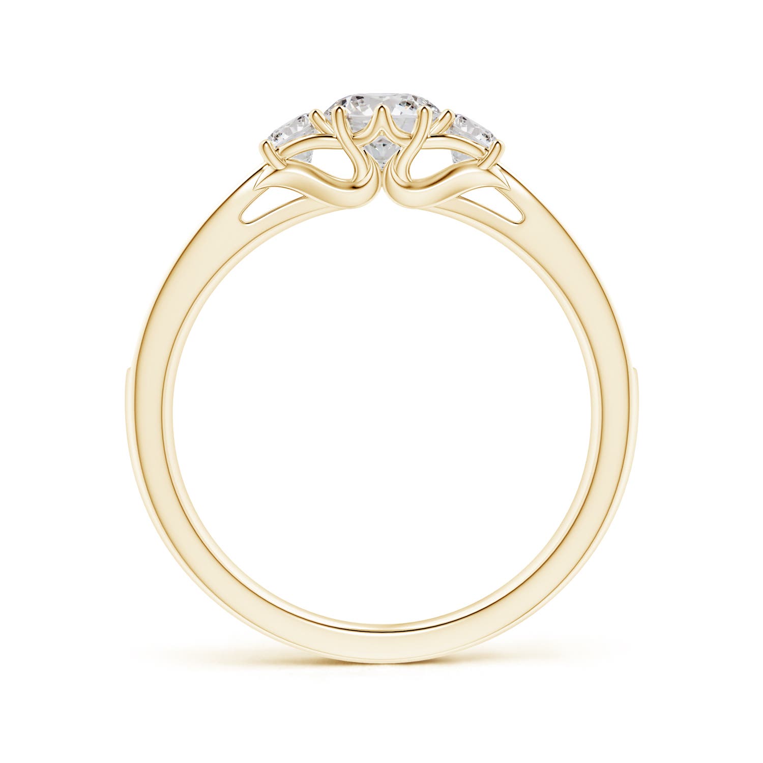 I-J, I1-I2 / 0.73 CT / 14 KT Yellow Gold