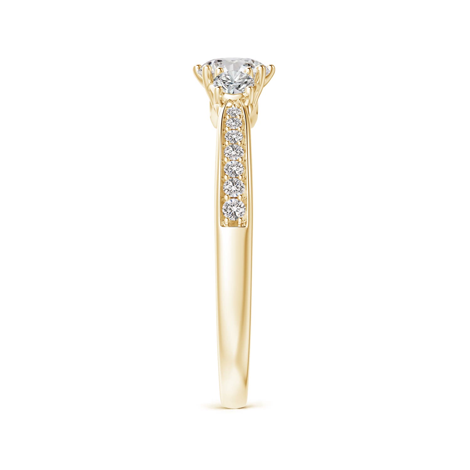 I-J, I1-I2 / 0.73 CT / 14 KT Yellow Gold