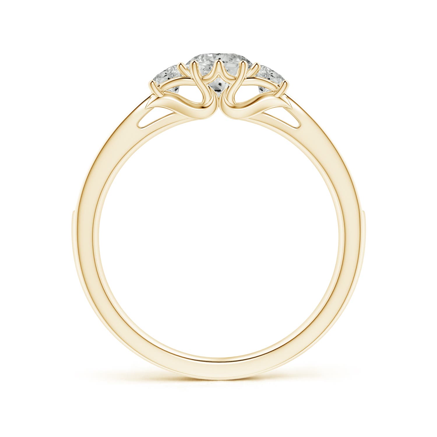 K, I3 / 0.73 CT / 14 KT Yellow Gold