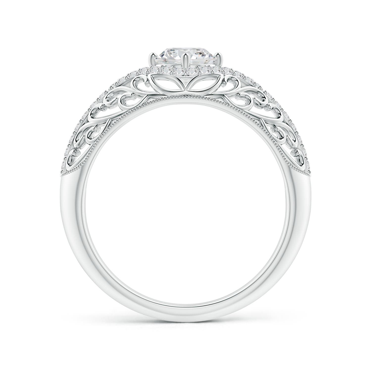 H, SI2 / 0.78 CT / 14 KT White Gold