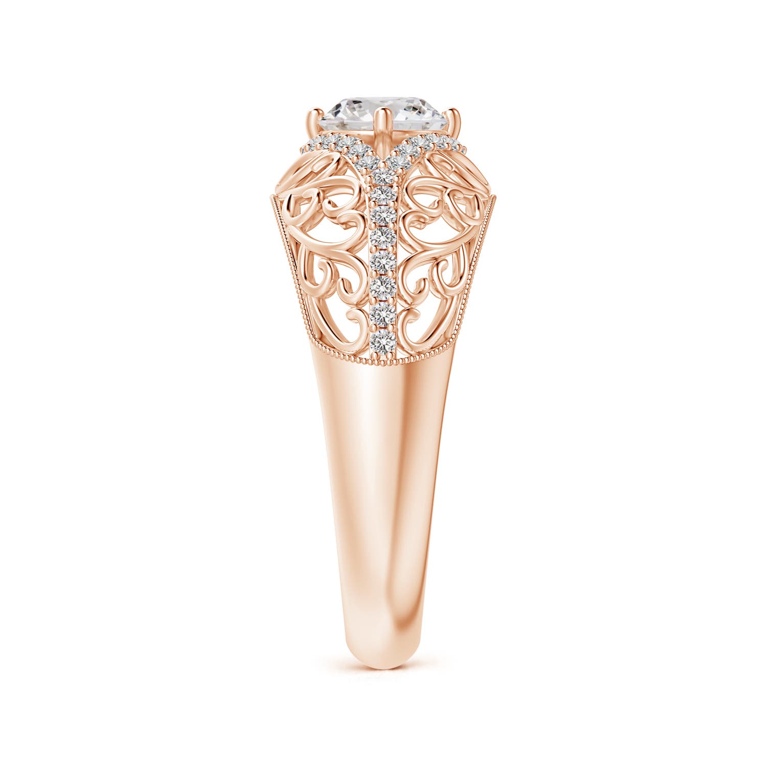 I-J, I1-I2 / 0.78 CT / 14 KT Rose Gold