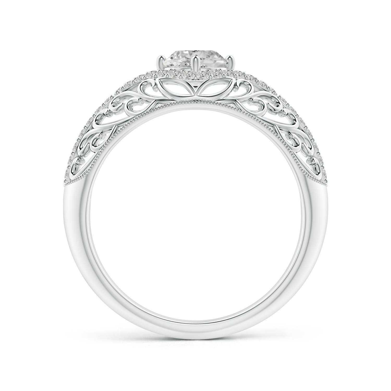 K, I3 / 0.78 CT / 14 KT White Gold