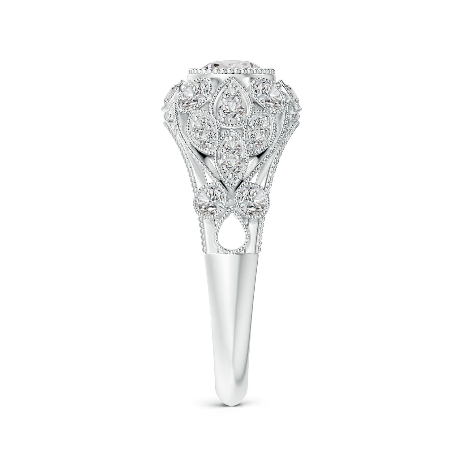 I-J, I1-I2 / 0.76 CT / 14 KT White Gold