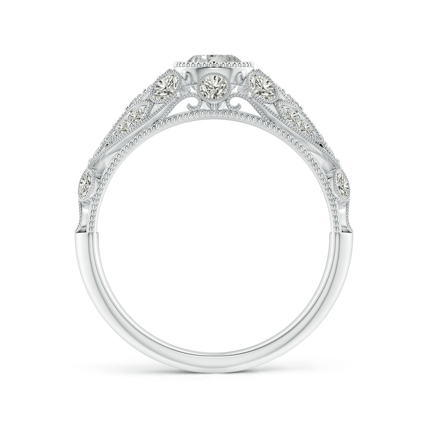 K, I3 / 0.76 CT / 14 KT White Gold